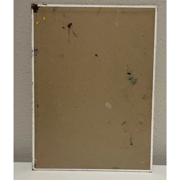 VTG Women Cooking Original Art Painting Oil on Board Artist Signed Max Levine - Picture 2 of 7